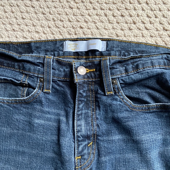 Men’s Levi Straight Jeans 30x32 Exc - Picture 3 of 7